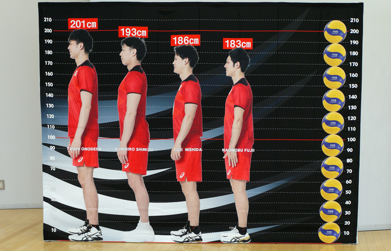 バレーボール全日本代表男女の身長や最高到達点は 21年度 スポーツファン Net